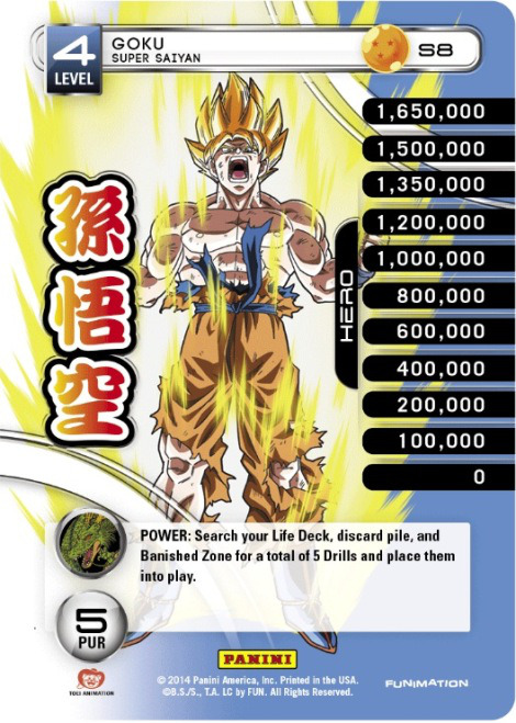 Finally! Panini America's Dragon Ball Z TCG Current Rulings Document 1.0! -  RetroDBZccg