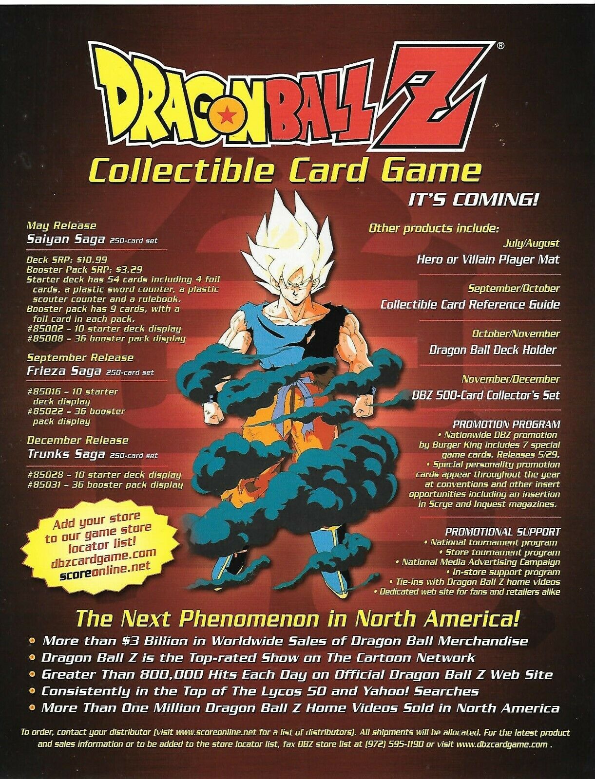 Dragon Ball Z CCG Rulebook (Buu Saga) - RetroDBZccg