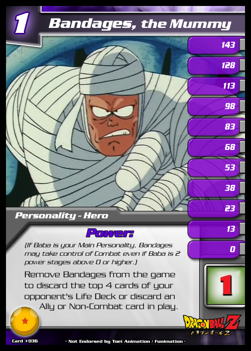 Milling for 53: Gohan in Set 3 of Panini's DBZ TCG