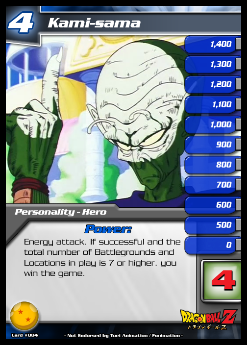 Kami-Sama Card