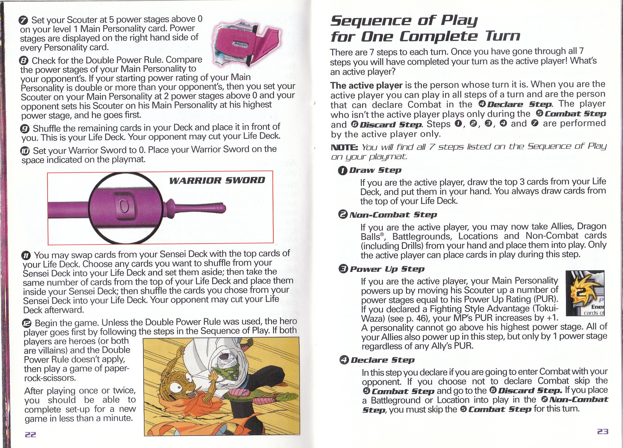 Dragon Ball Z CCG Rulebook (Buu Saga) - RetroDBZccg