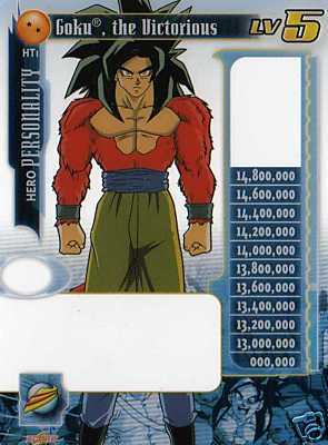 Dragon Ball GT Z DBZ CCG DBGT TCG OP11 Saiyan Side Crash Baby Saga Promo  Card MP