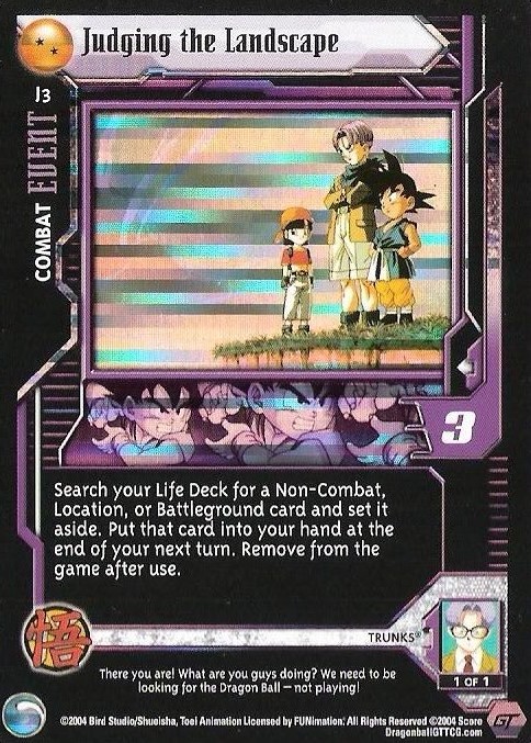 Dragon Ball GT Z DBZ CCG DBGT TCG OP11 Saiyan Side Crash Baby Saga Promo  Card MP