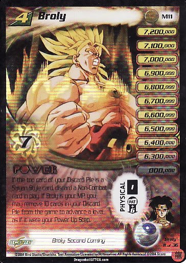 The Return of Broly! Watch out, Trunks! - RetroDBZccg