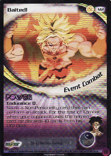 The Return of Broly! Watch out, Trunks! - RetroDBZccg