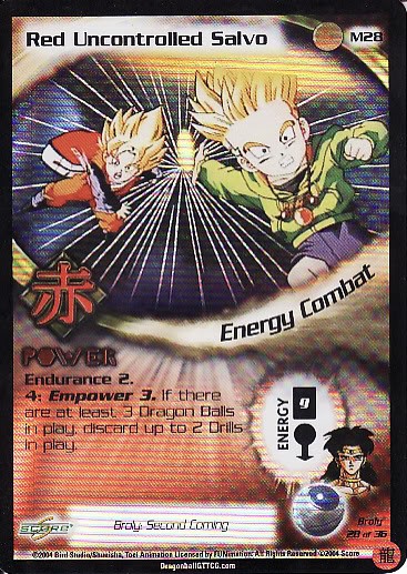 The Return of Broly! Watch out, Trunks! - RetroDBZccg