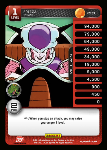 Panini America DBZ Promos - RetroDBZccg