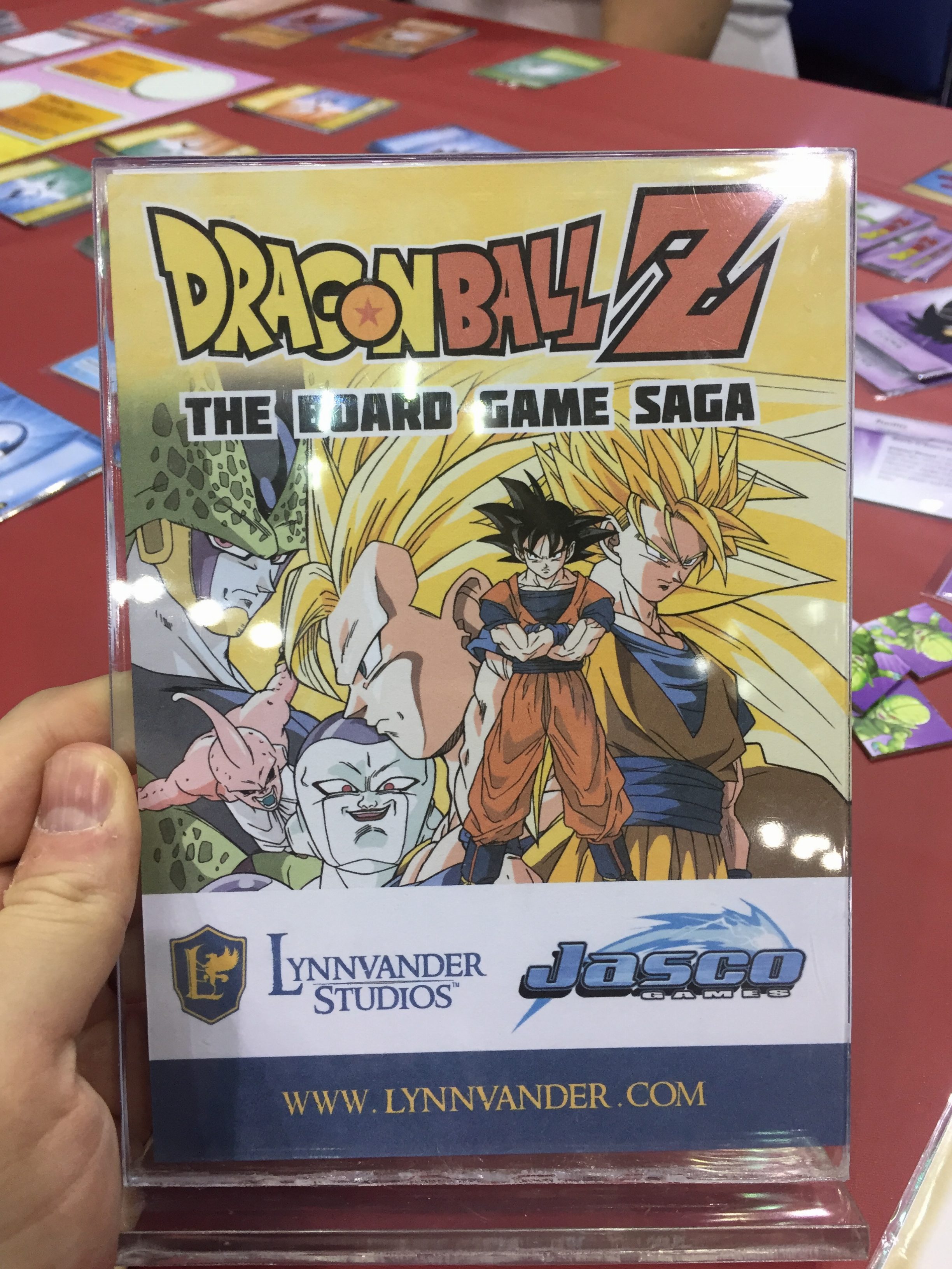 Dragon Ball Z: The Board Game Saga will let you play the anime series from  start to finish