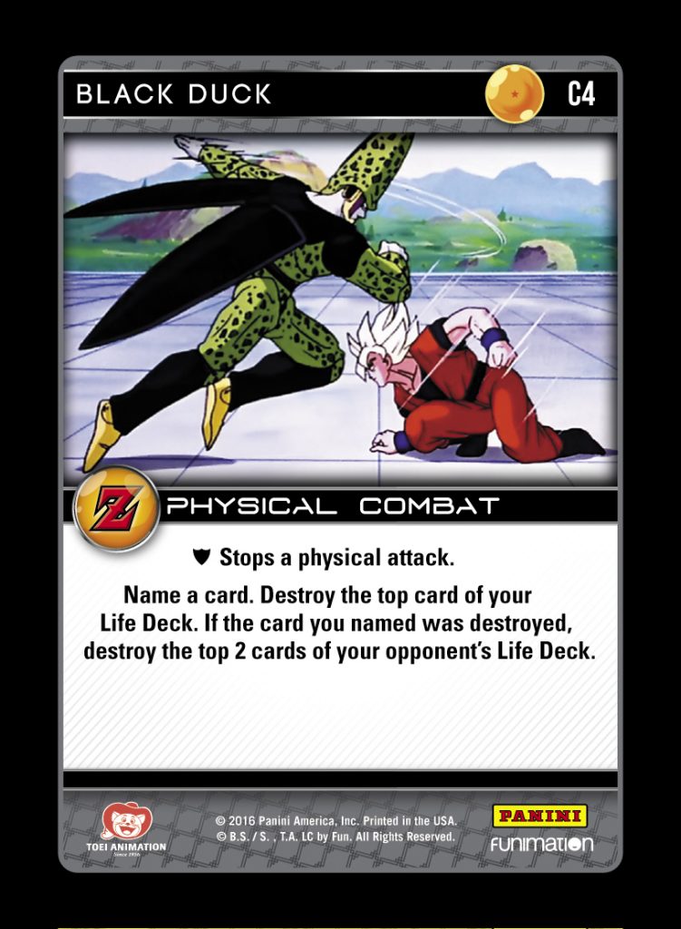 Panini America Dragon Ball Z TCG Awakening Full Set List - RetroDBZccg