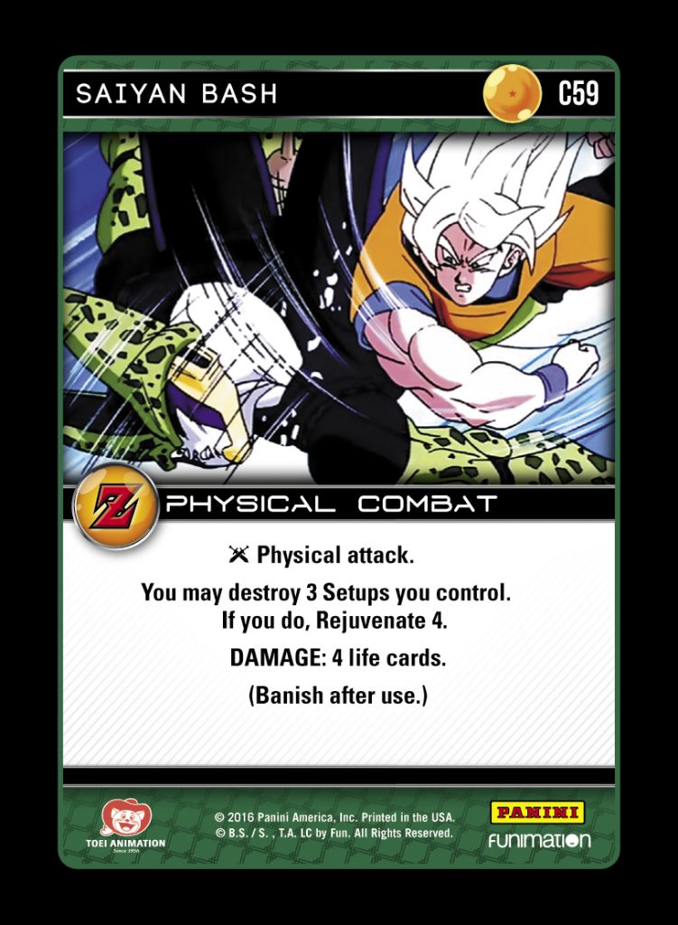 Panini America Dragon Ball Z TCG Awakening Full Set List - RetroDBZccg