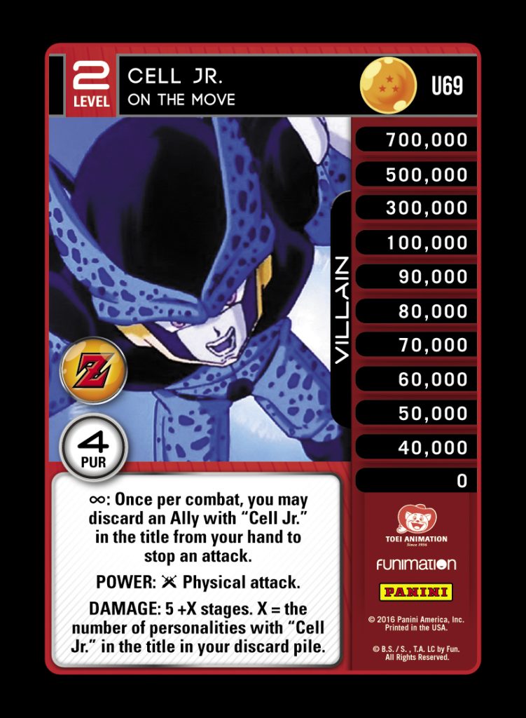 Panini America Dragon Ball Z TCG Awakening Full Set List - RetroDBZccg