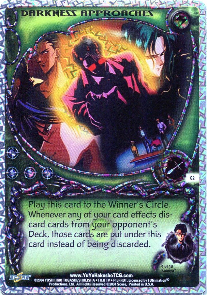 Yu Yu Hakusho TCG CCG What Friends Are For S20 Jagged Foil 1st Edition Gateway 