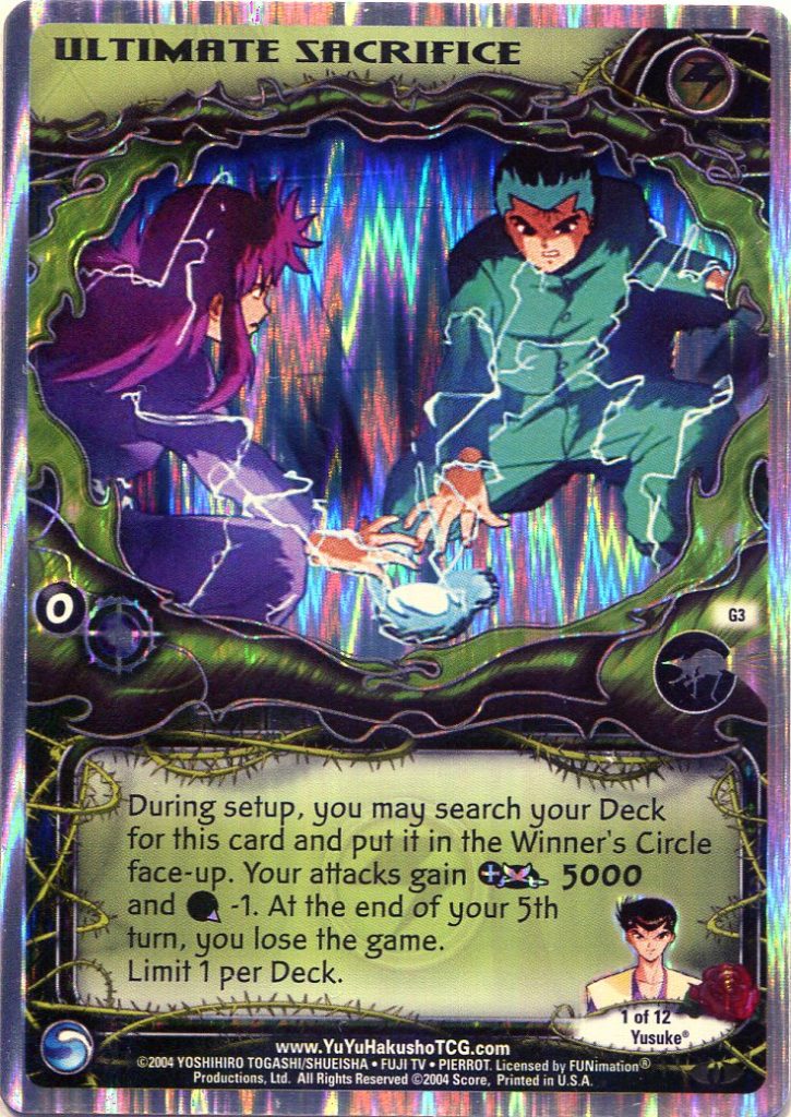 Details about   Yu Yu Hakusho TCG CCG Overextend C84 Unlimited Betrayal Card 