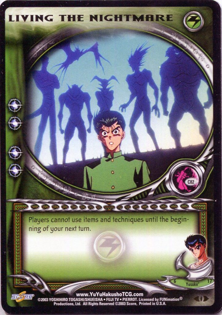 Yu Yu Hakusho Dark Tournament RetroDBZccg